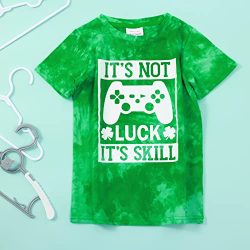Image of Kids St. Patrick's Day Shirt Boys and Girls Green T-Shirt Clothing 4-12 Years