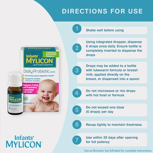 Mylicon 01064 Infants' Mylicon Daily Probiotic Drops thumb #4