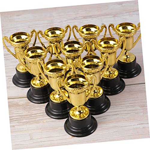 Milisten 30 Peças Troféu Infantil Troféu De Prata De Plástico Prêmios Da Academia Prêmios e Troféus
