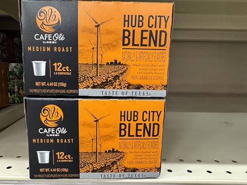CAFE Olé H-E-B Medium Roast Coffee Cups 12ct (2 Boxes)