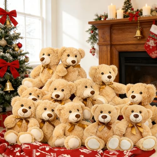 MaoGoLan 12 Pack Teddy Bears for Christmas Plush Toys...