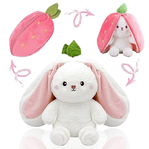 Gxhong Hasen Kuscheltier Verstecken 25CM, Hasen Kuscheltier Plüschtier,...