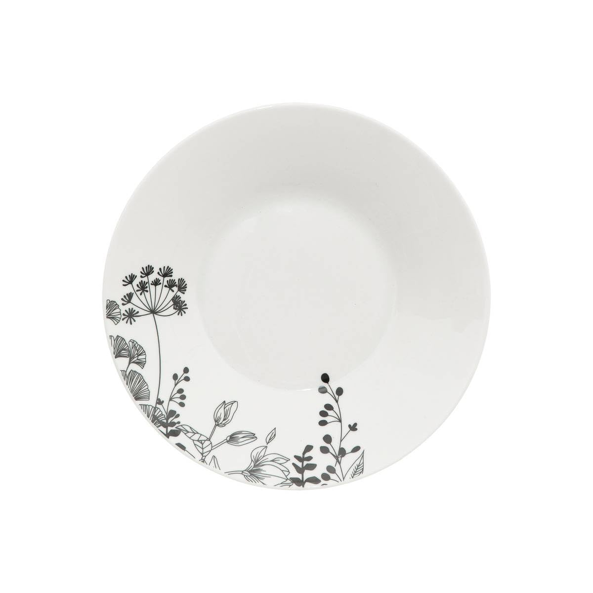 Secret de Gourmet - Servizio floreale bianco da 18 pezzi