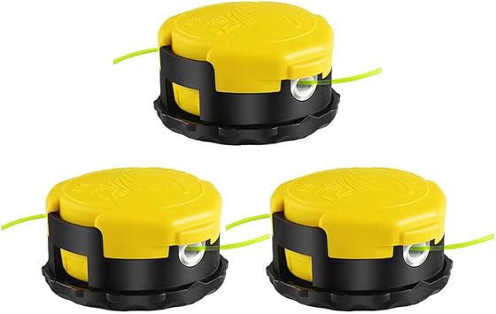 AceFox Weed Eater Head Replacement, String Trimmer Head for Echo Eater Speed-Feed 400 SRM-230 SRM-210 Trimmer 3 Pack
