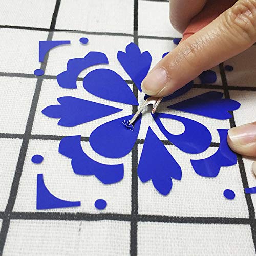 Image of guangyintong Blue Heat Transfer Vinyl HTV Rolls, 12 inch x 8ft Blue Iron on Vinyl for T-Shirts, Glossy Surface HTV Vinyl for All Cutter Machines Easy to Cut & Weed for Heat Vinyl Design