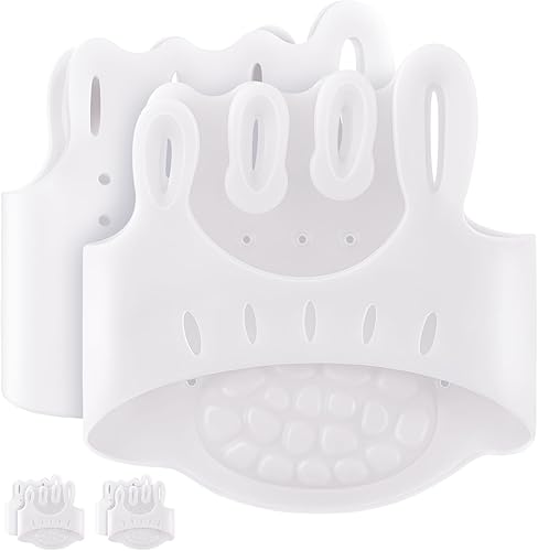 kairiow Separadores de dedos para corregir juanetes, separadores de dedos, protectores de alivio de juanetes para el pulgar y el dedo meñique,