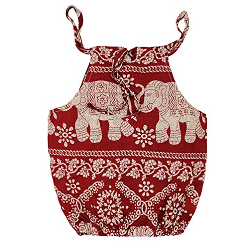 Image of Rysly Baby Girls Boho Elephant Tops Harem Pants 2 Piece Outfits