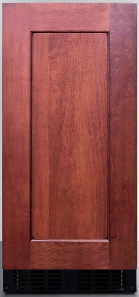 Summit Appliance ASDS1523IF 15" Wide Built-In All-Refrigerator, ADA Compliant, Black Cabinet, Stainless Steel Door, Digital Controls, Open Door Alarm, Frost-free Operation, Panel NOT Included