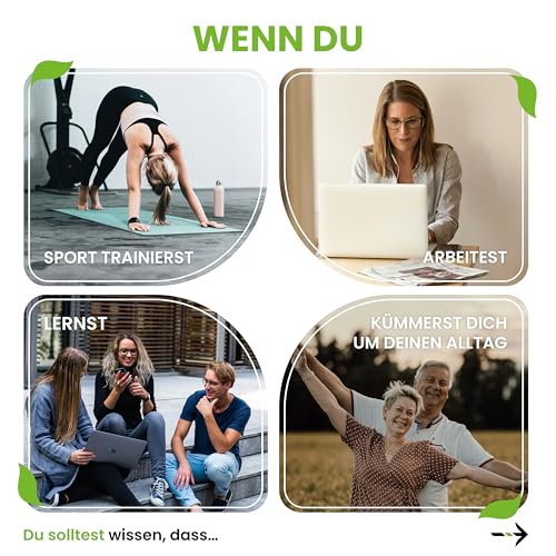 Magnesium Kleine Kapseln (1 Jahr / 365 St. / 400 mg / 107% NRV) 666mg davon 400mg Elementares - Magnesium Hochdosiert Kapseln - Tagesbedarf in 1 Kapsel (Jahresvorrat) Laborgeprüft in Deutschland – Bild 3