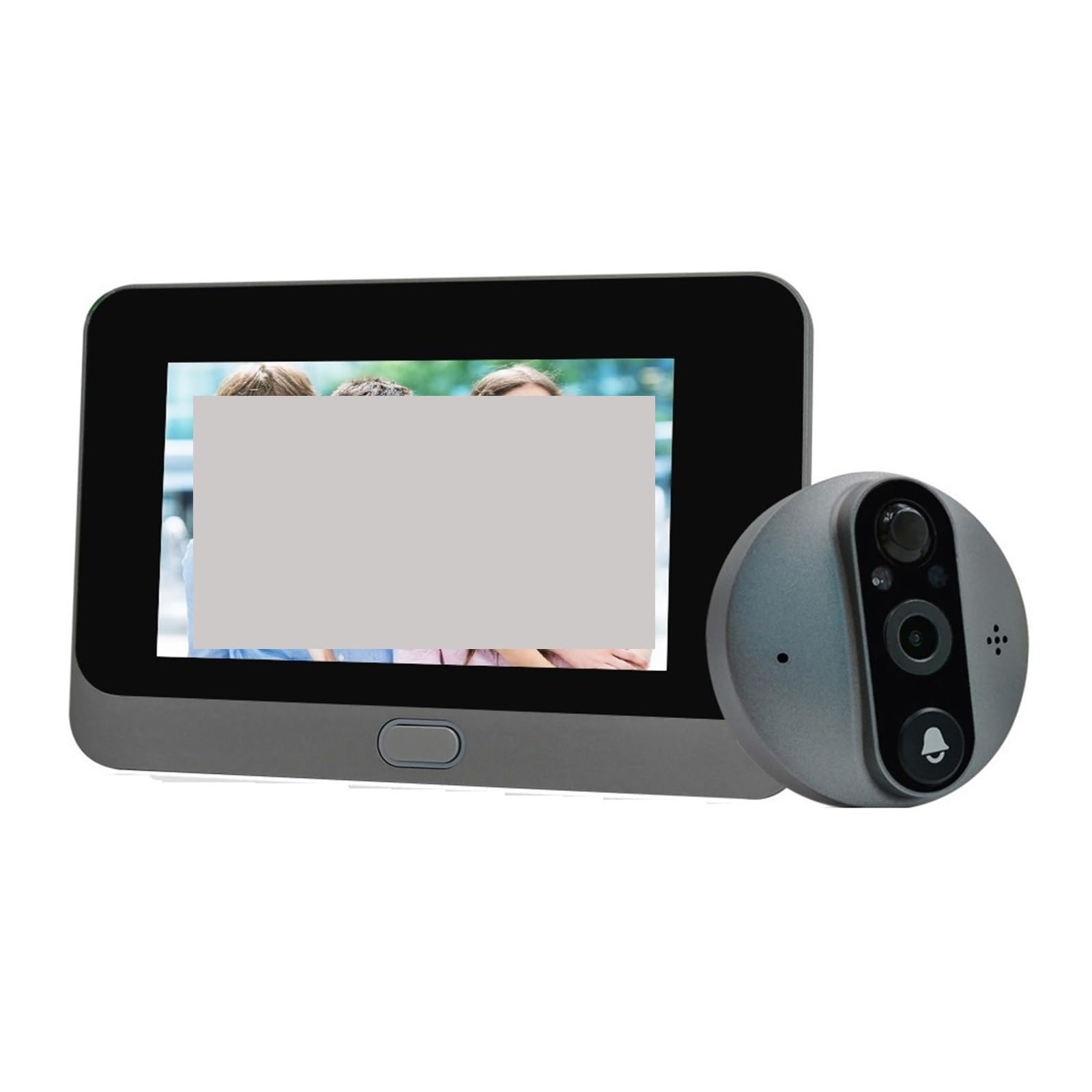 Sonnette sans fil Wifi vidéo caméra interphone maison intelligente appartement judas visuel