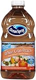Ocean Spray White Cranberry Peach Juice Drink, 64-Ounce (Pack of 8)