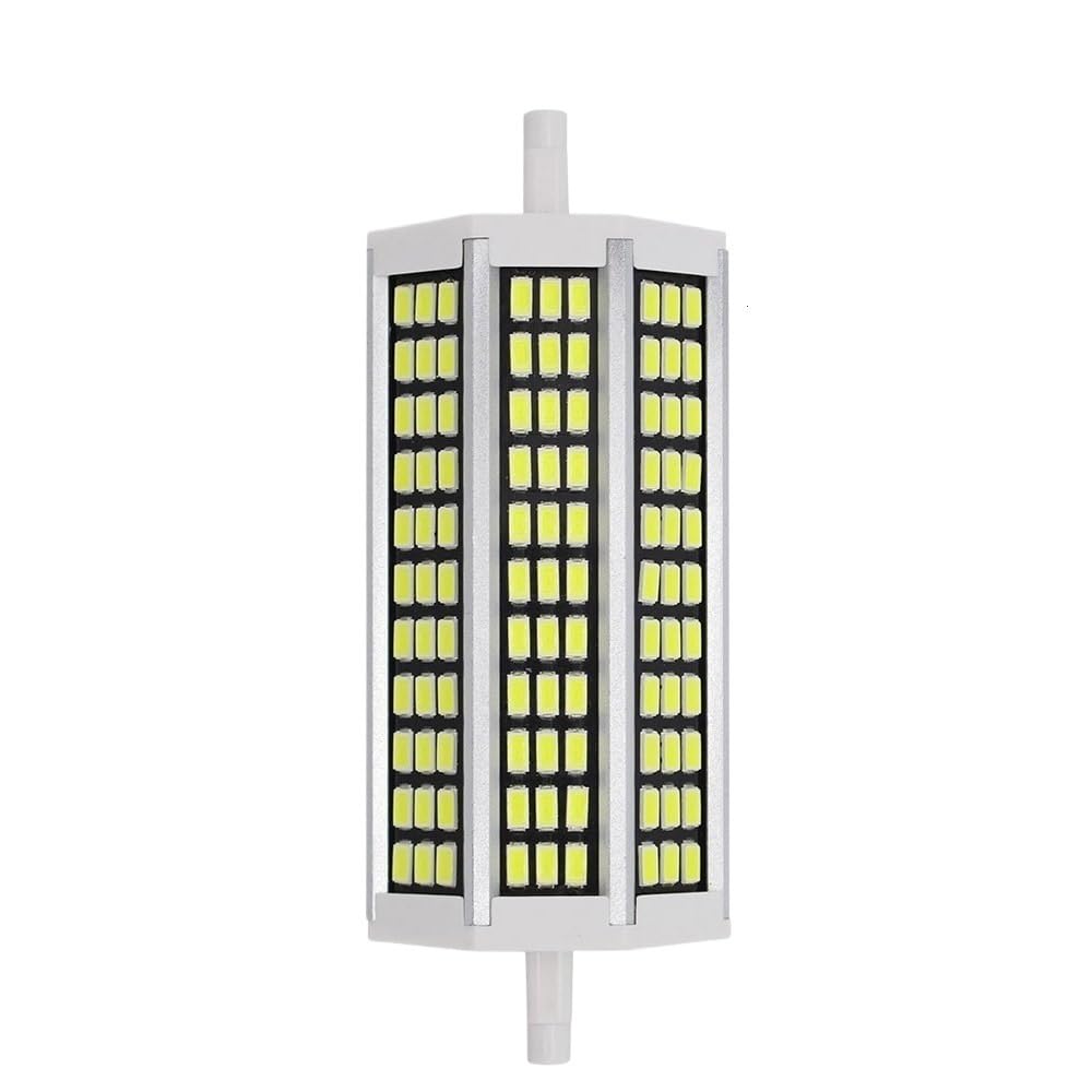 Illuminazione KJXP, Confezione da 10, Lampadina Faretto a Diodo LED R7S AC220V 78/118/135/189mm Lampada Proiettore LED SMD5730 Senza Sfarfallio(Cool White,15W 135mm)