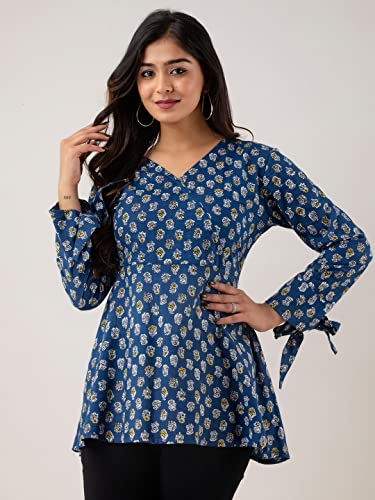 Image of feranoid Women Cotton Angrakha Kurti