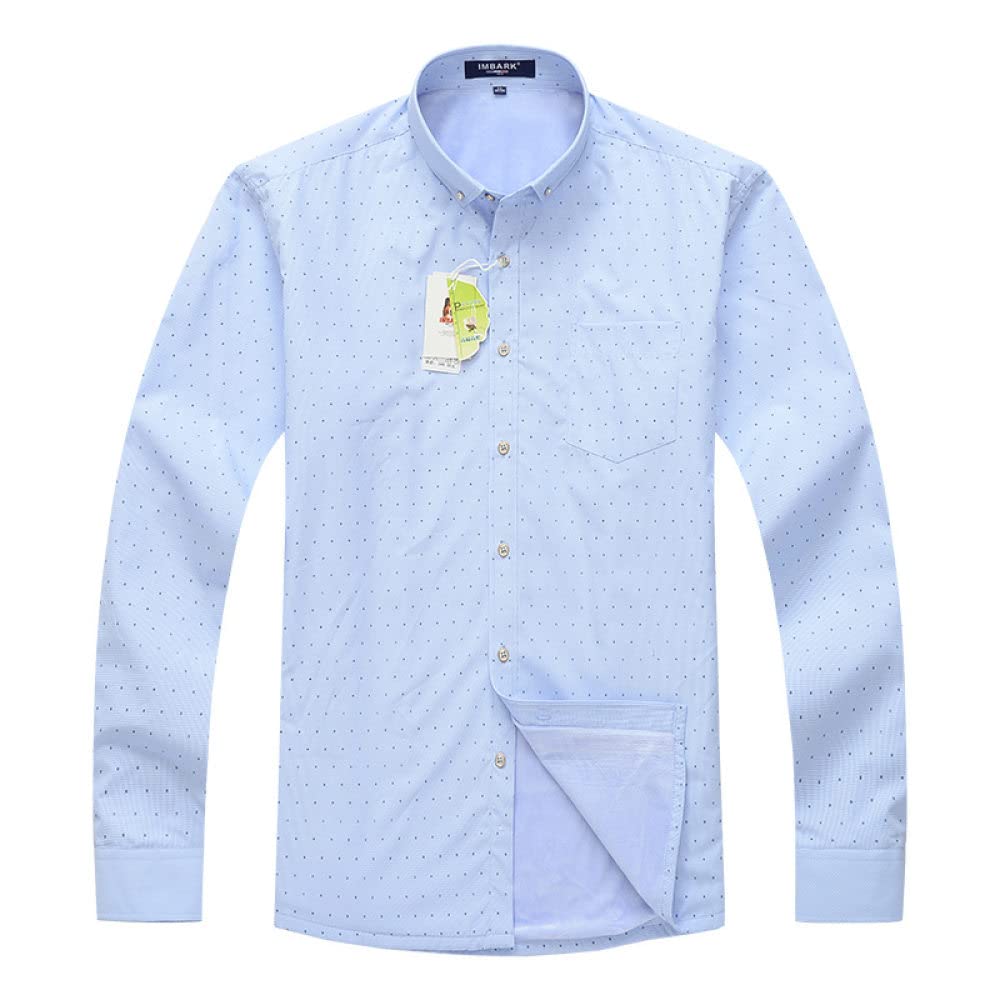 HGJH Herren Hemd Langarm, Herren-Langarmhemd Thermo Einfarbig Vertikale Streifen Hemd Button-Down-Baumwollholzfäller-Komforthemd Lässiges Arbeitshemd Für Männer Und Jungen