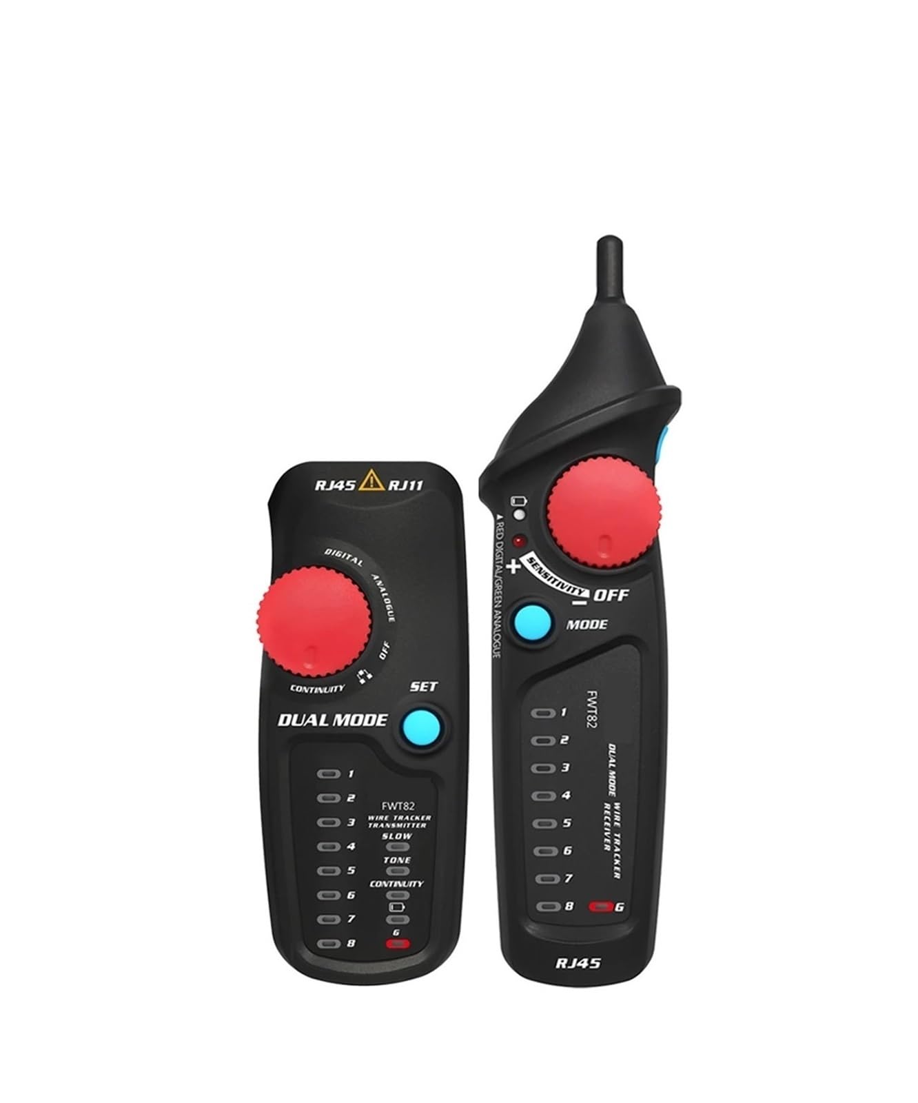 Probador de cables de red, Rastreador de cables red, señal digital y analógica, RJ11/RJ45/Cat5/Cat6, rastreador telefónicos, comprobador LAN Ethernet, detector buscador