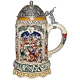Hallmark Elf Festivities Ceramic Christmas Beer Stein Holiday Spirits