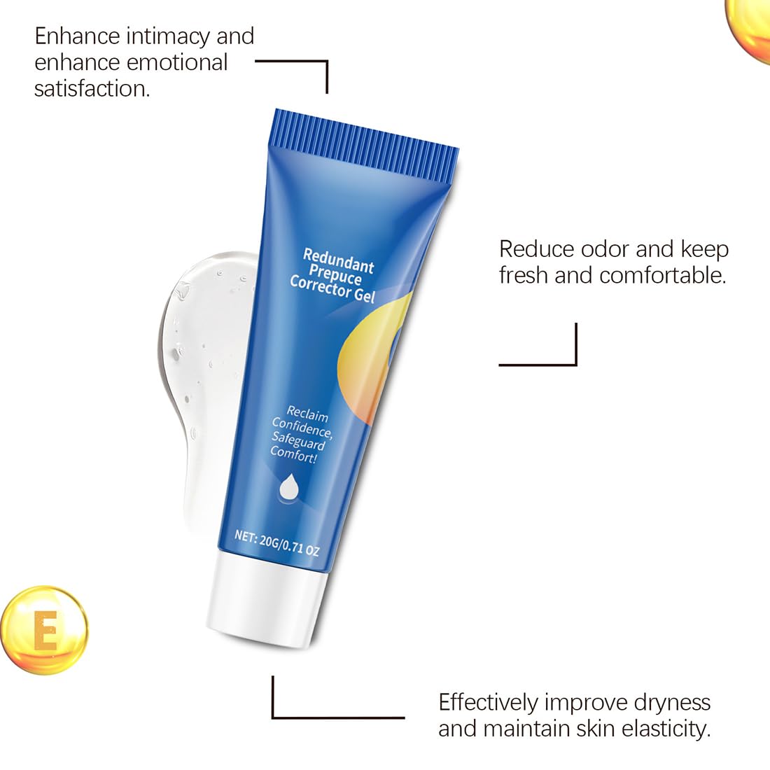 2 pièces Pommade Phimosis pour Homme,Creme Phimosis,Gels Correcteurs de Phimosis,Ingrédients Naturels,Gel de Correction du Phimosis du Prépuce,Soulagement Rapide