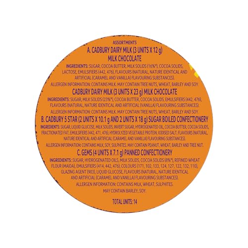 Image of Cadbury Celebrations Chocolate Combo Diwali Gift Pack with Greeting Card and Diya, 189.6 g