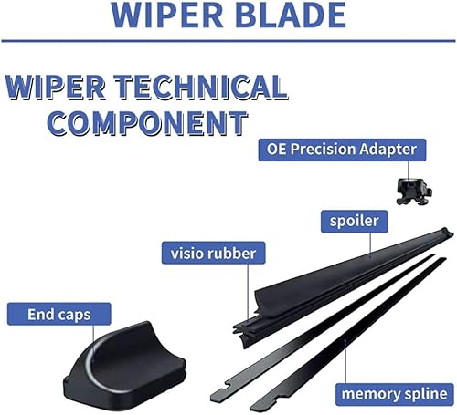Miniatura 7 de Limpiaparabrisas delantero de vehículo para SsangYong Korando C300 2019 2020 2021 2022 parabrisas de ventana Adhesivo para automóvil, accesorios