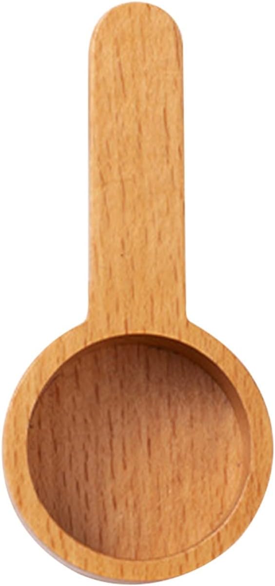 Coffee Scoops Wooden Measuring Spoon Multifunctional Wooden Measuring Spoon Portable Gadgets Environment Protection for Home Kitchen Supplies(A)