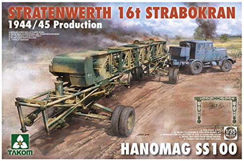 Takom 2124 Strabokran 16t Hanomag SS100 maquette plastique char lourd