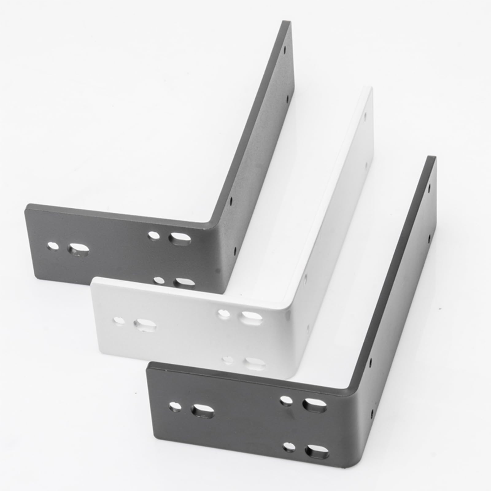 2 Pezzi Staffe per Mensole Pieghevoli Supporti per Mensole da Parete Resistenti Supporti per Mensole Decorative in Metstaffe Di Supporto per Mensole a Forma Di L in Acciaio Al Carbonio, Salva