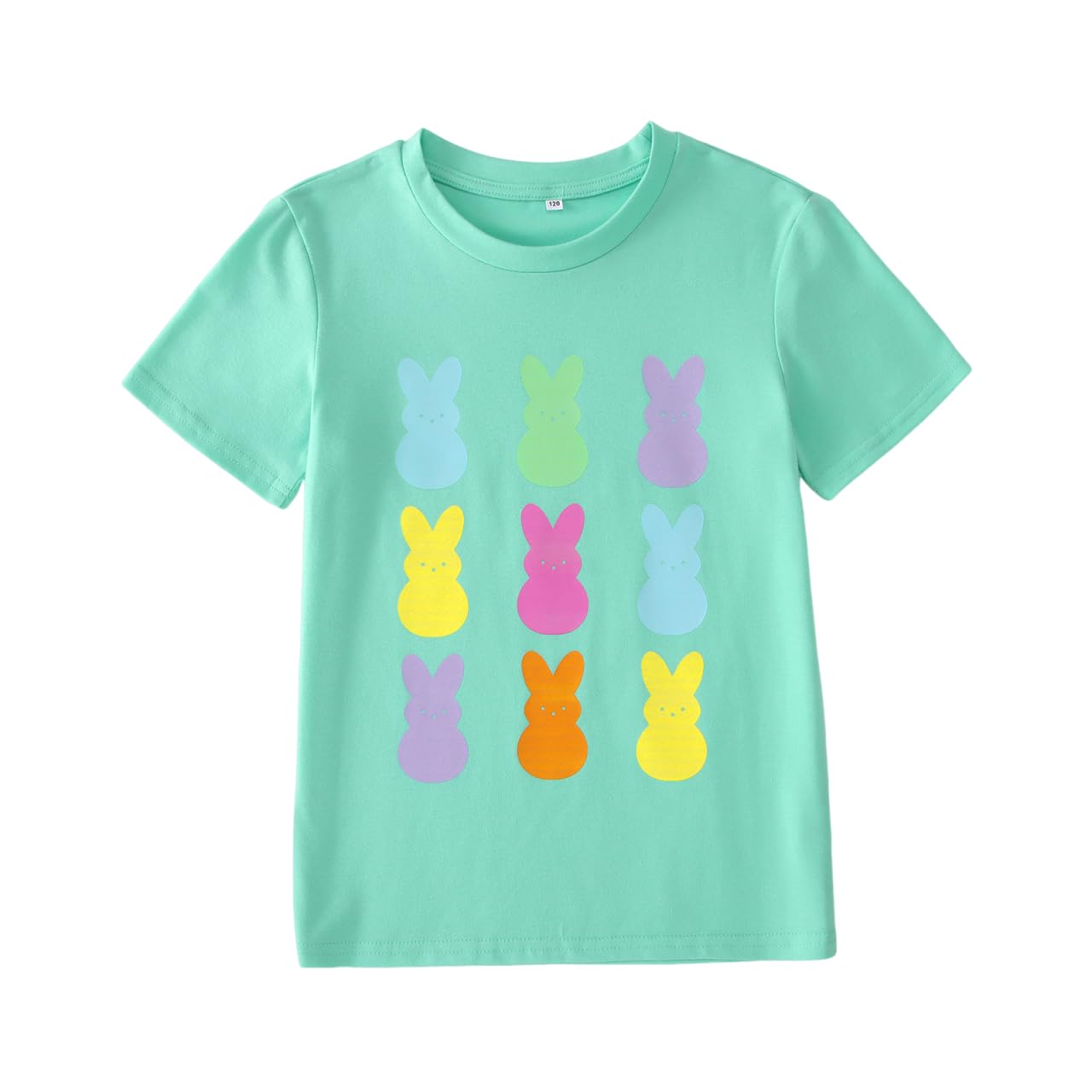 CM C&M WODRO Boys Girls Funny Easter T Shirt Kid Cute Bunny Printed Short Sleeve Tee Shirt Tops