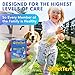 PetTest Blood Glucose Test Strips, Easy Open for Use with a Glucometer Monitor for Dogs & Cats, sterilized and Individually Sealed, 50 Pieces