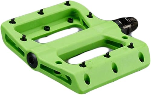 Miniatura 7 de Pedales de bicicleta de montaña de fibra de nailon para bicicletas de montaña y carretera, plataforma plana para BMX MTB de 916 pulgadas