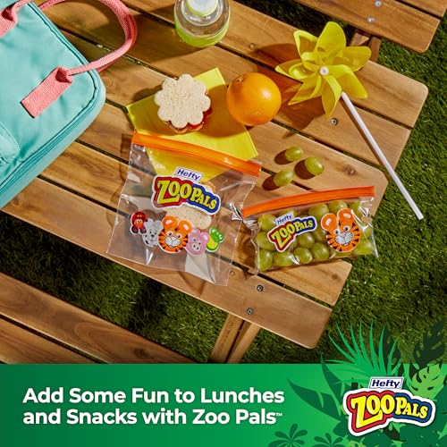 Image of Hefty Zoo Pals Sandwich Bags 50ct