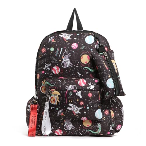 Image of Bizanne Fashion Stylish Front Embroidery Backpack for Women | Backpack For Girls | Gift For Girls | Rakhi Gift For Sister