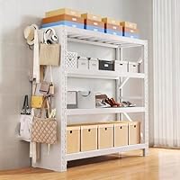 スチールラック　幅120cm メタルラック　収納ラック　ラック　飾り棚　ホワイト メタルラック 120cm スチールラック幅120cm STR-1200 オフィス