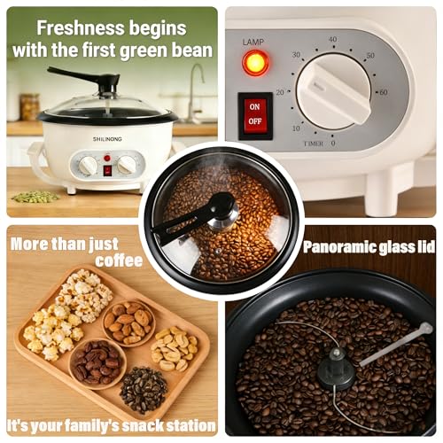Commercial coffee roaster machine