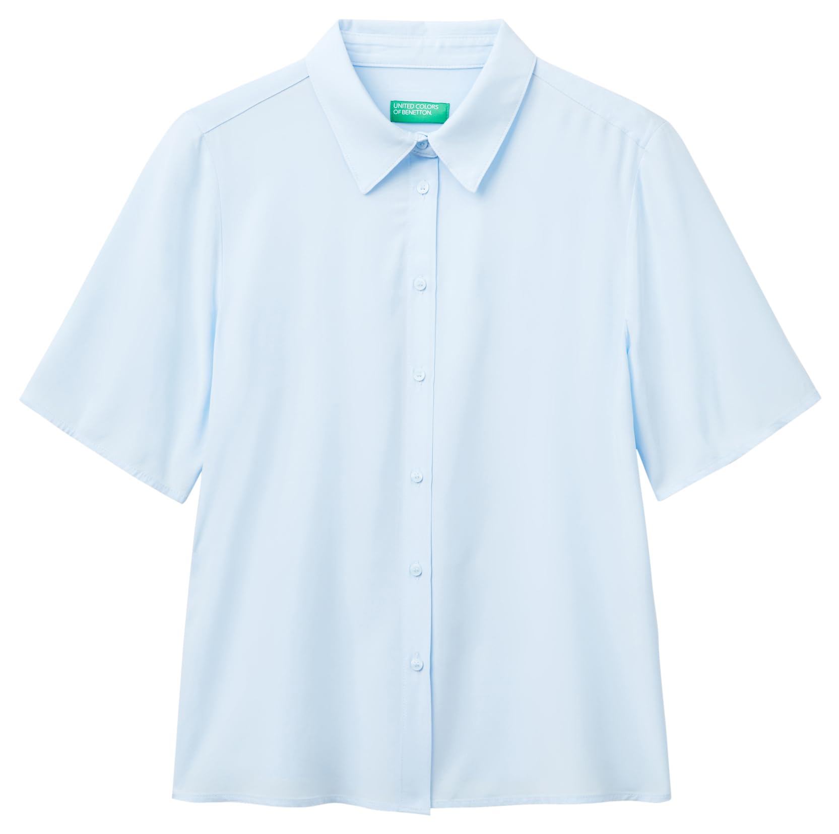 United Colors of Benetton Damen Camicia 5wpwdq0b1 Hemd (1er Pack)