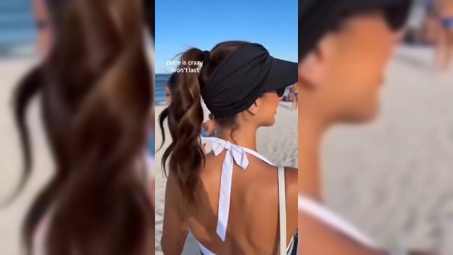 Visera deportiva ligera plegable para mujer miniatura 7
