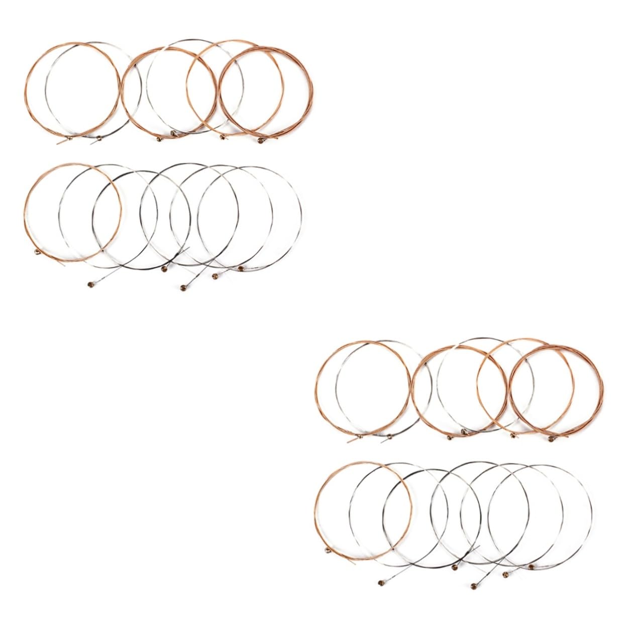 Toyvian 24 Pcs Electric Guitar Accessories Guitar Parts Stainless Steel Strings