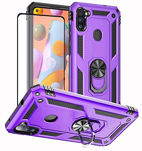 Coque Samsung A11 violette idéale pour regarder vos vidéos en voyage