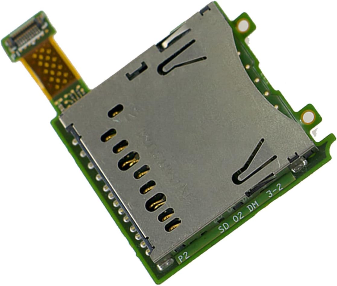 Replacement SD Memory Card Reader Socket Tray for Nintendo