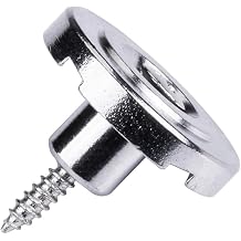 1Pcs Pro 19mm Steel Vintage Round Bass String Tree String Guide Retainer for Fender Precision Jazz Bass Electric Bass Chrome