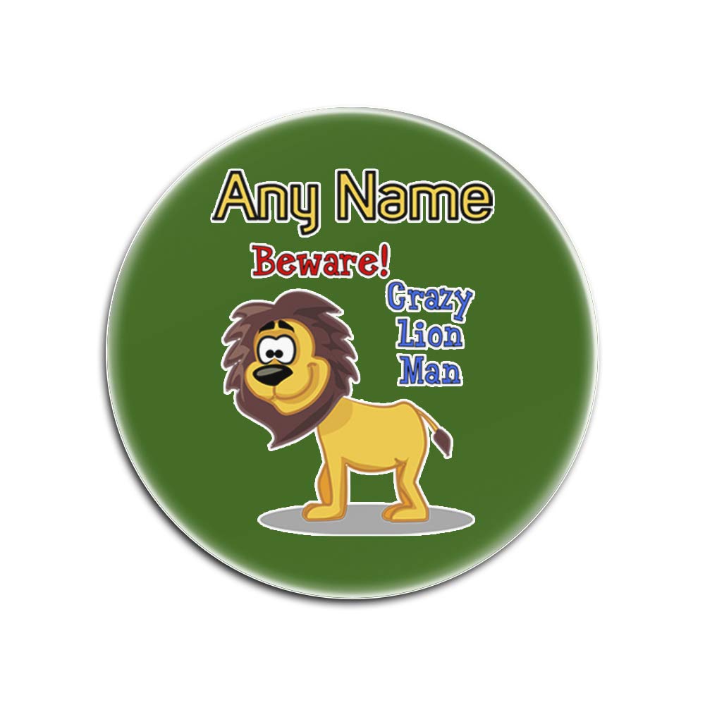 Dessous-de-verre en verre vert motif lion pour animer vos apéritifs entre amis