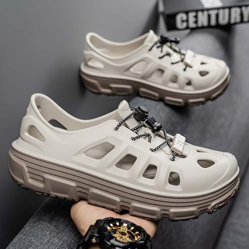Suitable for outdoor sandals, men's lightweight, breathable, business and leisure dual-use sandals3