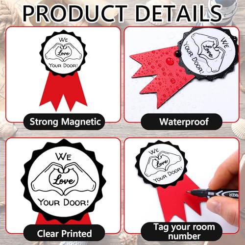 Set de 24 imanes decorativos para puertas Sabary miniatura 3