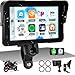 SIXTOP CarPlay Moto con CarPlay e Android Auto Wireless, Portatile GPS Navigatore Moto, 5 Pollici Schermo Touch con Impermeabile IP68, Bluetooth e Siri immagine