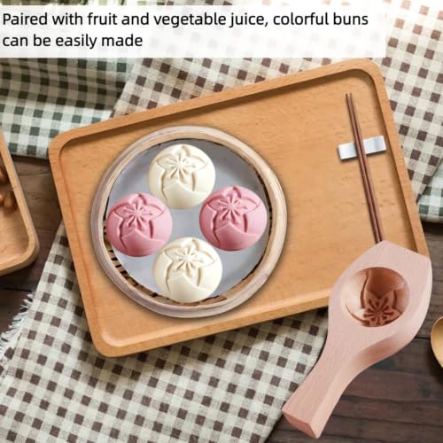 Image of Wooden Bao Bun Maker