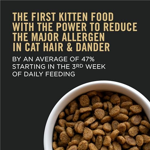 Purina Pro Plan LiveClear Allergen Reducing Dry Kitten Food, Chicken & Rice - 1.45 kg Bag image 4