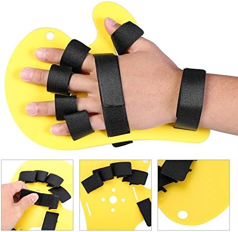 Stroke Hand Splint Training Support Finger Orthotics Fingerboard for Both Hands