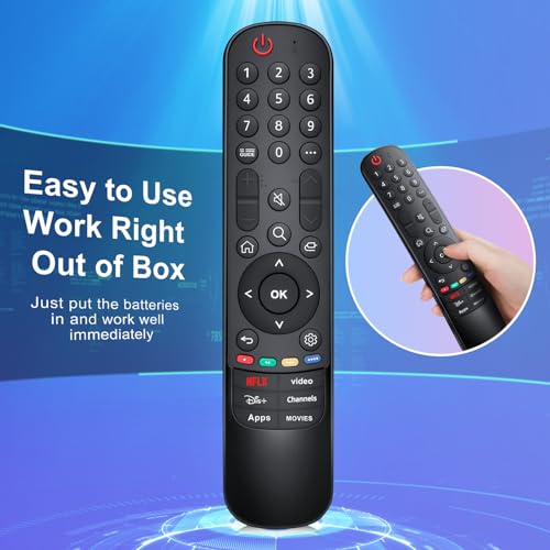 Image of Universal for LG Smart TV OLED QNED UHD NanoCell Webos 4K 8K Magic Remote Control Replacement, 1 Year Warranty