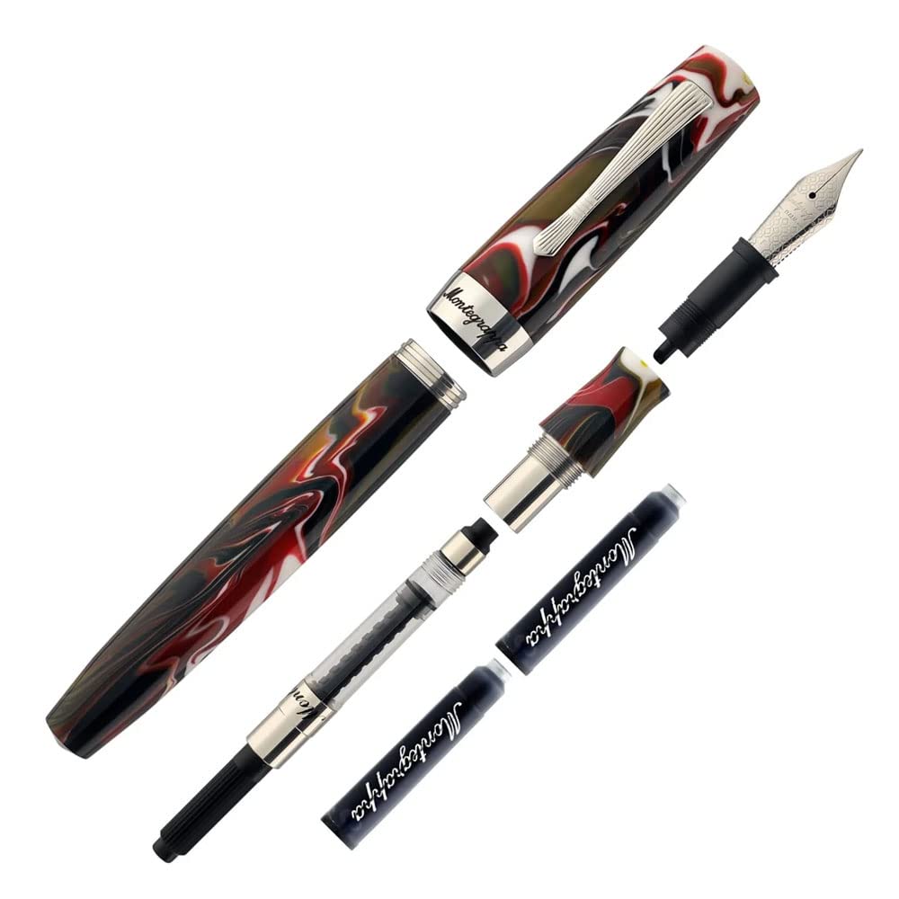 Amazon | Montegrappa モンテグラッパ 万年筆 エルモ02 アジアーゴ M