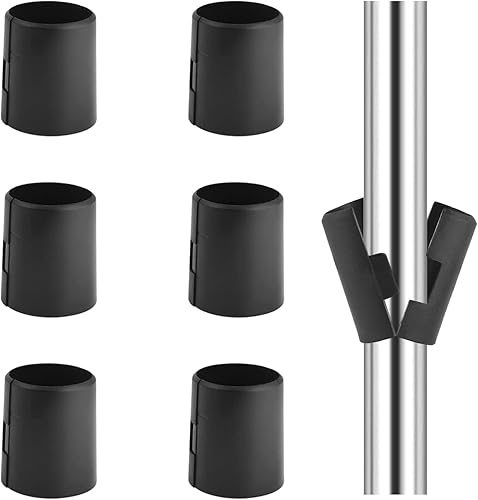 Paquete de 52 clips de bloqueo de estante de alambre para poste de 1 pulgada, clips de estante de alambre de reemplazo para sistema de estantería de