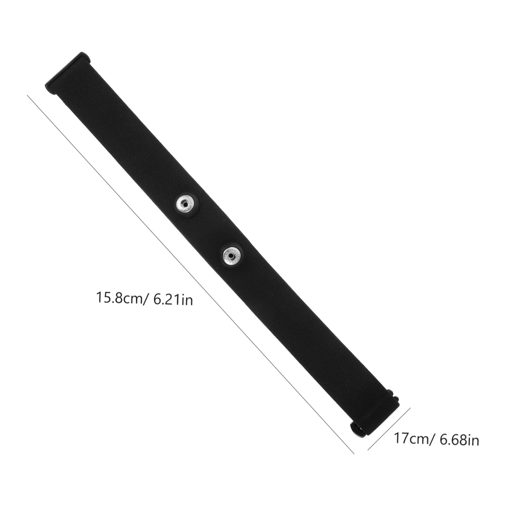 Ipetboom 5pièces Moniteur De Cardiaque Sangle Élastique De Sport Capteur De Cardiaque Ajustable Et Confortable Pour Entraînements
